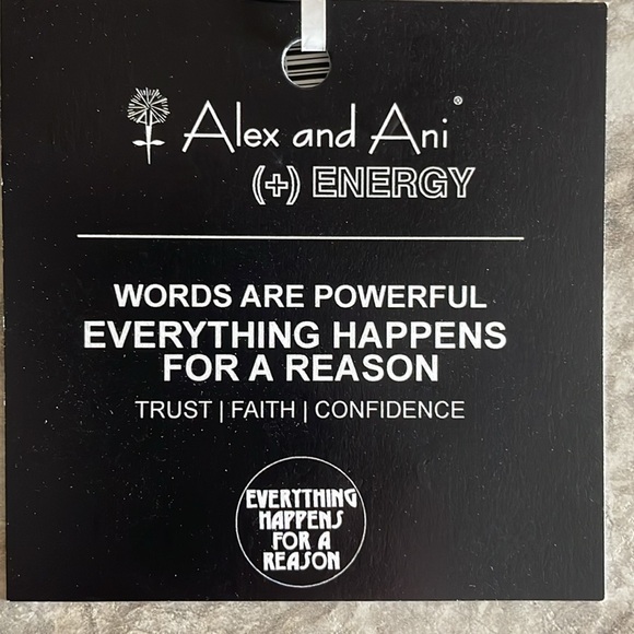 3 NEW Alex and Ani Bangles (+) ENERGY Bracelets - Picture 3 of 8